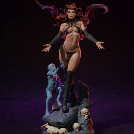 Goblin queen 3d printing stl files