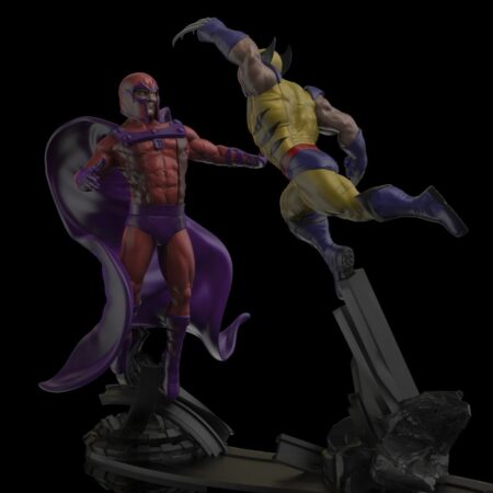 Magneto V wolverine 3d printing stl files