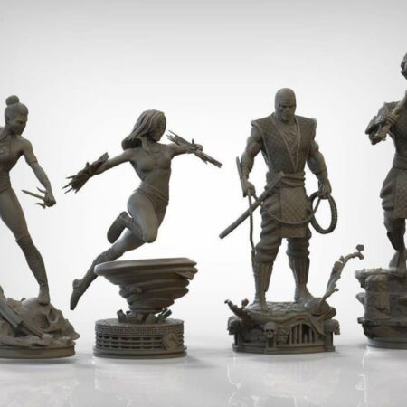 Mortal Kombat pack 3d printing stl files