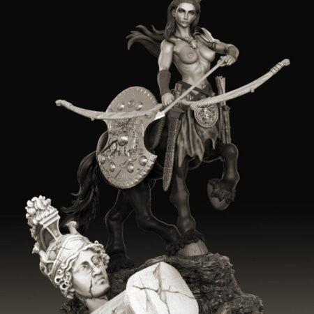 Centaur Archer stl for 3d printing