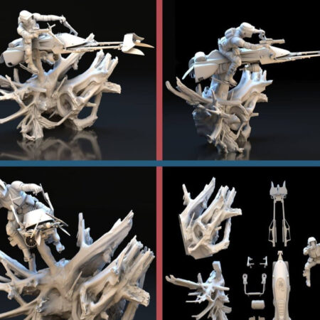 Scout star wars stl files for 3d printing