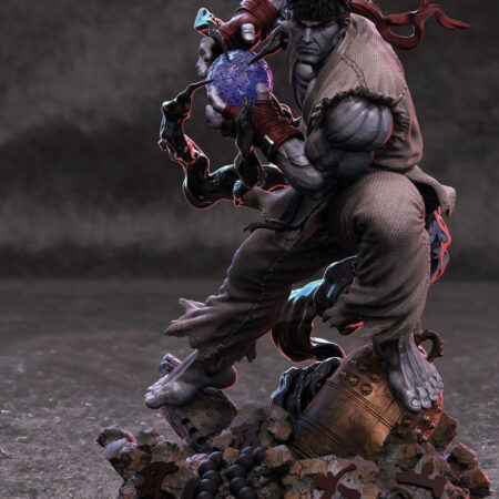 Ryu street fighter 3d printing stl