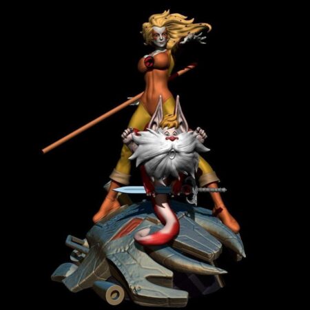 Cheetara thundercats 3d print stl
