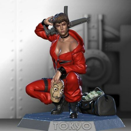 Tokyo casa de papel 3d print stl files