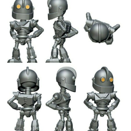 Iron giant chibi 3d printing stl files