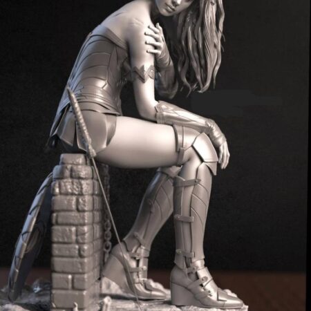 Gal Gadot Wonder woman 3d printing stl files