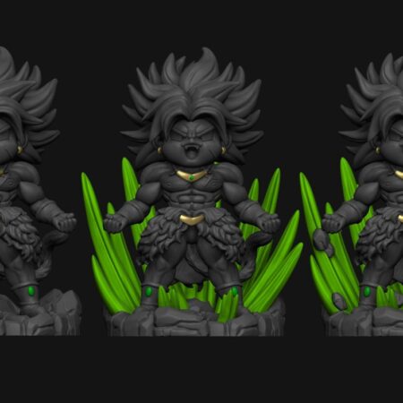 Pika’broly chibi 3d printing stl files