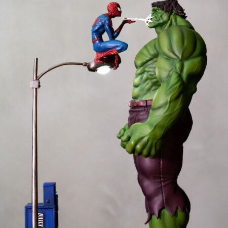 Hulk vs spider man Stl files 3D printing