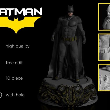 Batman ben affleck 3d printing stl files