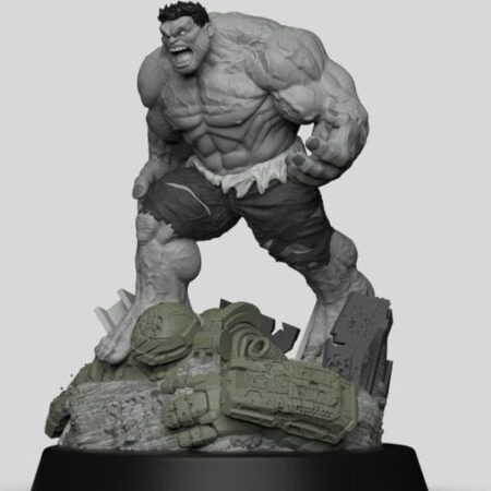 Hulk stl files for 3d printing