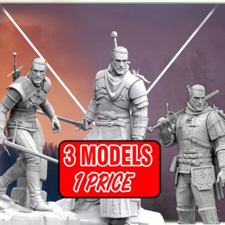 witcher 3d printing stl files