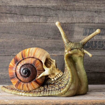 Skull snail 3d printing stl