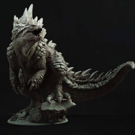 Godzilla 3d print stl files