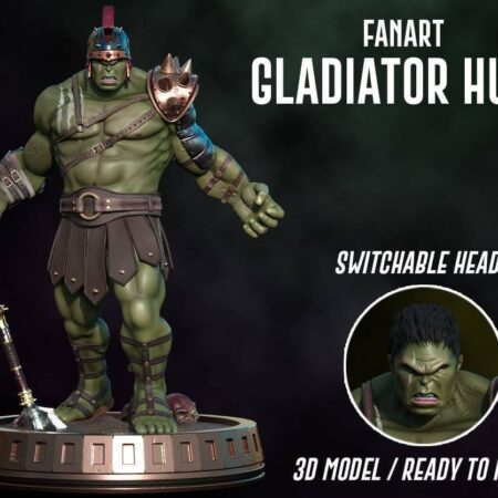 Hulk Gladiator ragnarok 3d print stl files