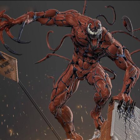 Carnage 3d print stl files marvel