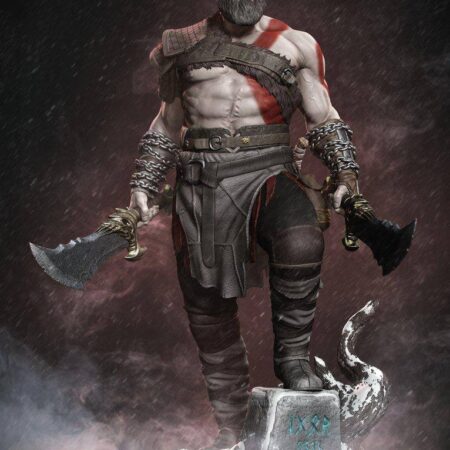 Kratos god of war 3d print stl files