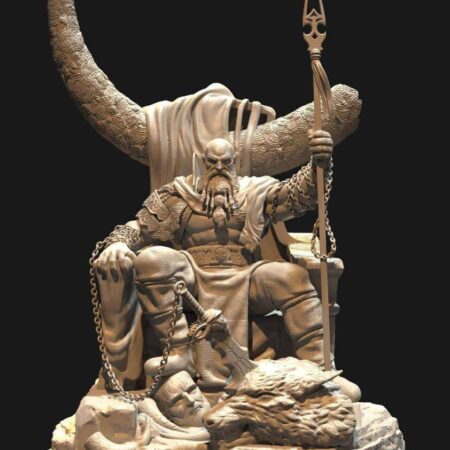 Kratos god of war 3d printing stl files