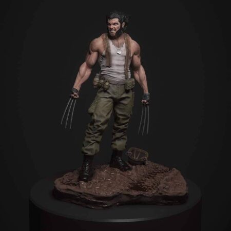 wolverine soldier 3d print stl files