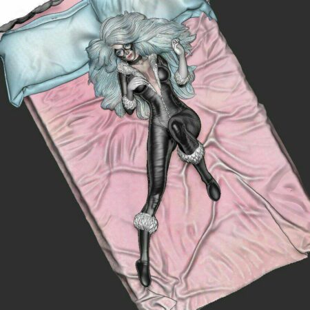 Black cat 3d print stl files