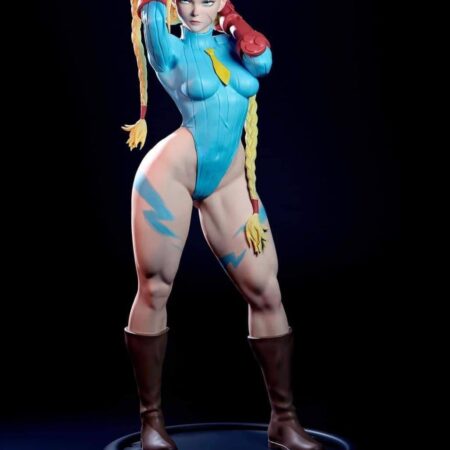 cammy street fighter 3d printing stl files