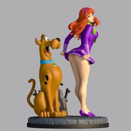 Daphne scooby 3d printing stl files