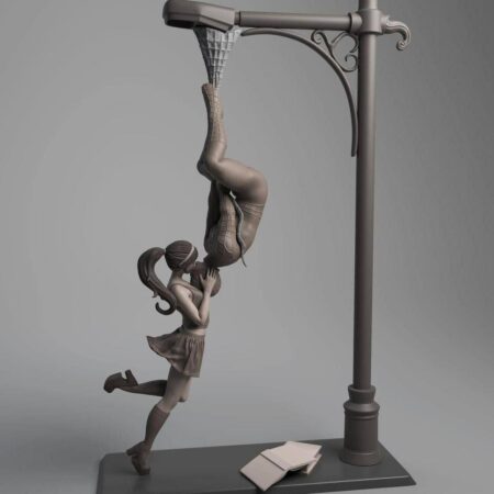 spider-man kissing radioactive stl files 3d printing