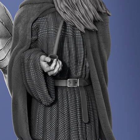 Gandalf bust 3d printing stl files