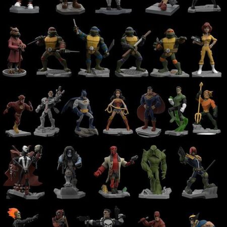 Superhero stl pack 3d printing stl files marvel dc comics
