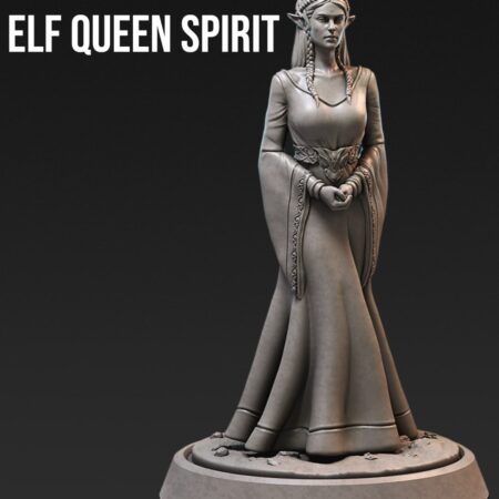 Elf king and Queen spirit 3D Printing stl files