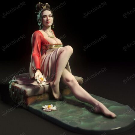 Chinese woman 3d printing stl files