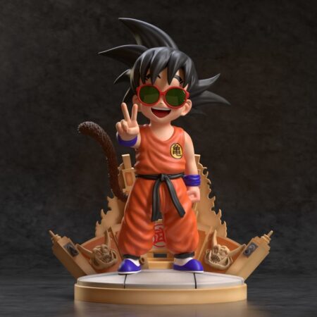 Mini Goku 3d printing stl files