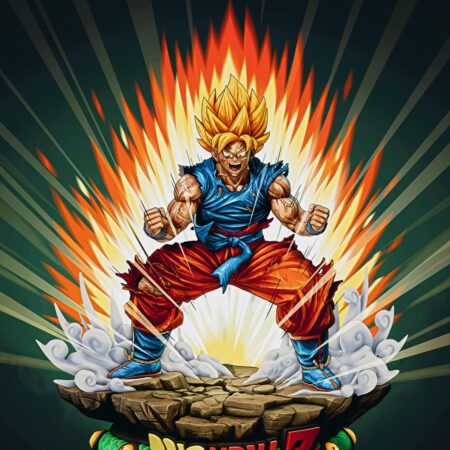 Son Goku transformation 3d printing stl model