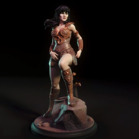 Xena warrior princess 3d printing stl files