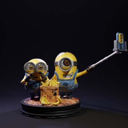 Minions diorama 3D Printing stl files
