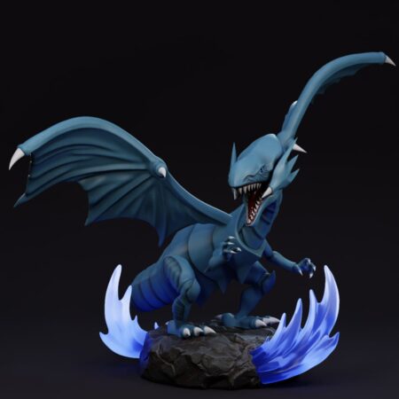 Blue eyes dragon 3d printing stl files