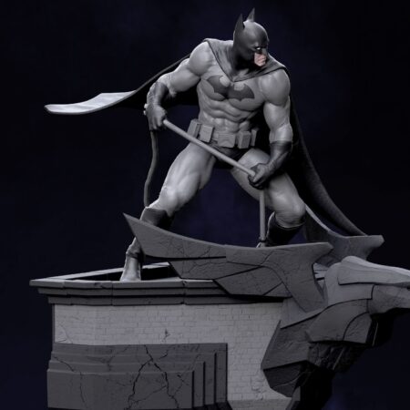 Batman statue 3d printing stl files