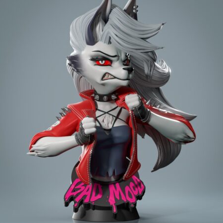 Loona Bust 3d printing stl files