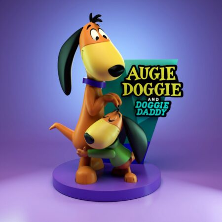 Augie Doggie stl files for 3d printing model
