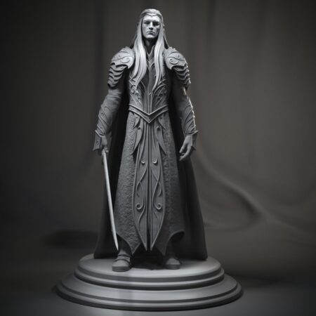 Thranduil stl files for 3d printing model