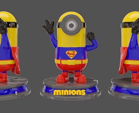 Super Minion Man 3d printing stl files