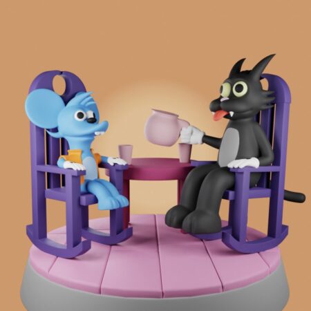 Itchy and scratchy 3d printing stl files