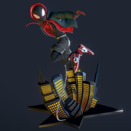 Miles Morales 3d printing stl files