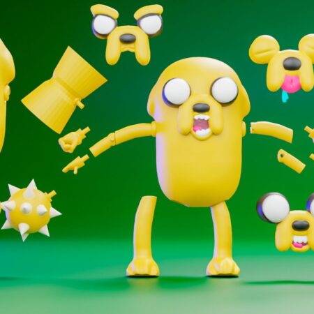 Jake the dog 3d printing stl files