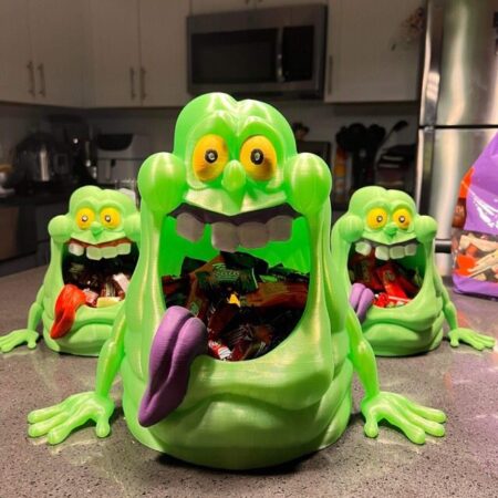 Slimer candy bowl 3d printing stl files