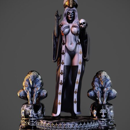 lady death ghost 3d printing stl files
