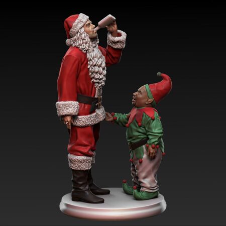 Bad santa 3d printing stl files