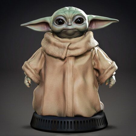 Grogu 3d printing stl files