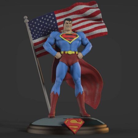 Superman classic 3d printing stl files