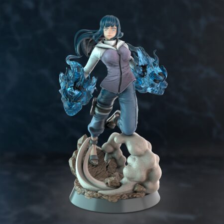 Hinata Hyuga 3d printing stl files