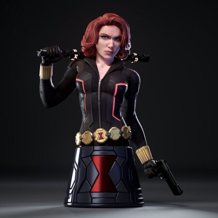 Black widow 3d printing stl files